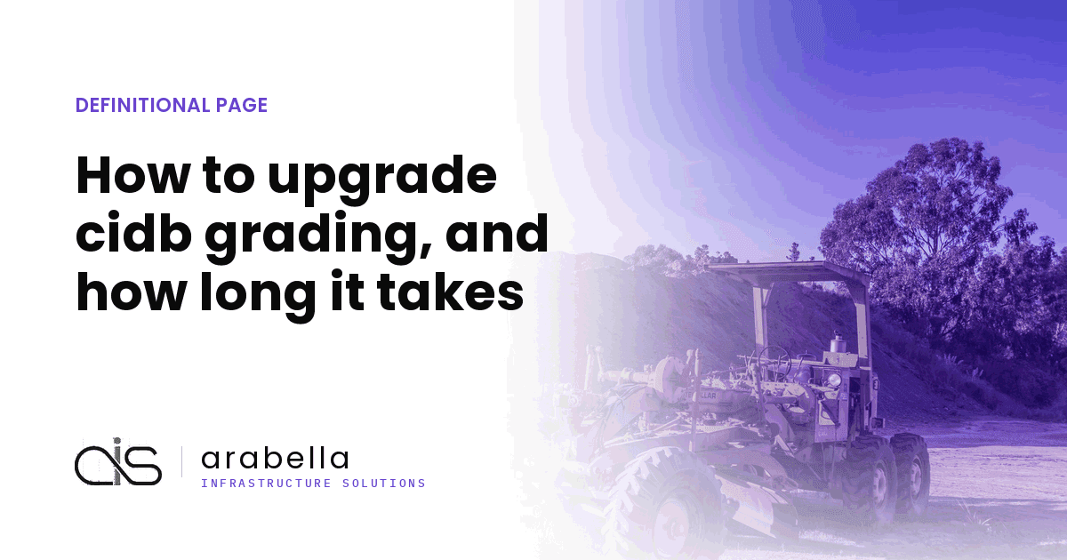 How to upgrade cidb grading, and how long it takes